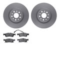 Dynamic Friction Co 4302-79004, Geospec Rotors with 3000 Series Ceramic Brake Pads, Silver 4302-79004
